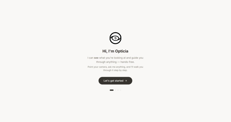 Opticia AI – screenshot 1