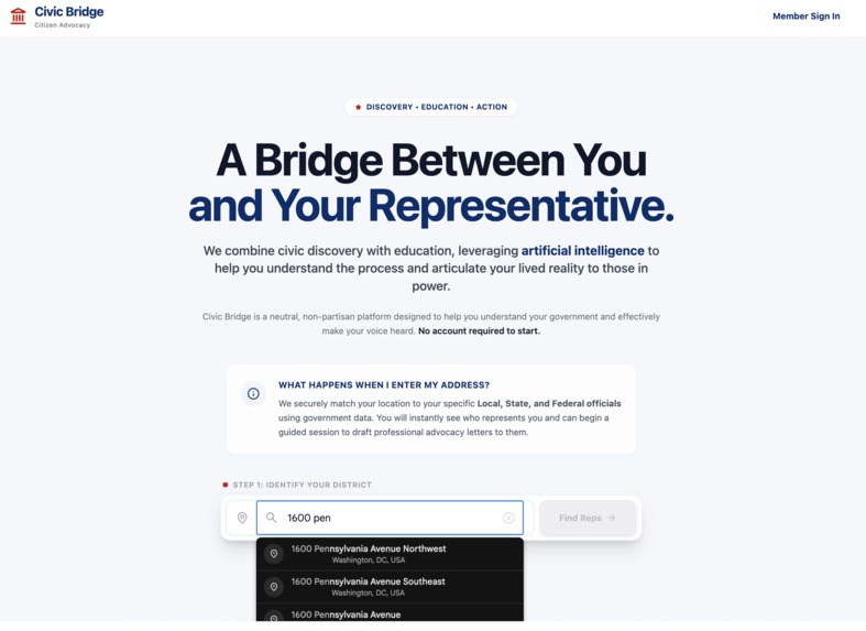 Civic Bridge – screenshot 2