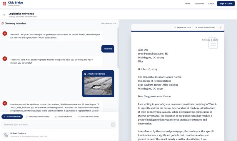 Civic Bridge – screenshot 3