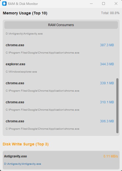 RAM SAVER – screenshot 1