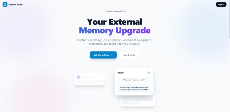 Second-Brain – screenshot 1