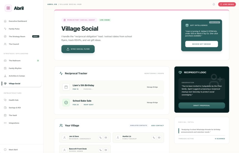 Abril: The Chief Home Officer OS – screenshot 8