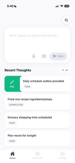 Cognitive inbox – screenshot 3