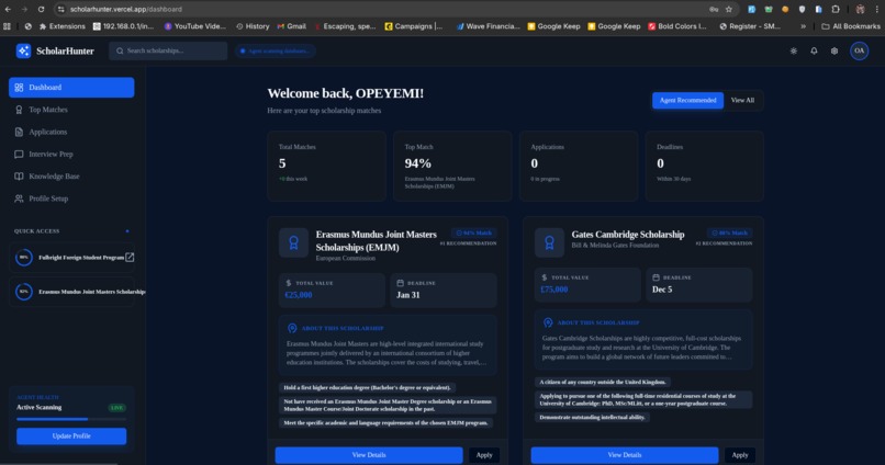 ScholarHunter – screenshot 1