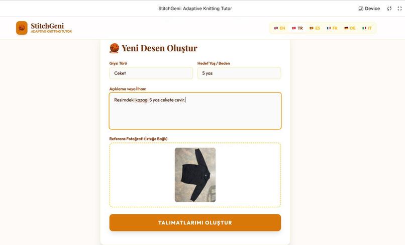 StitchGeni – screenshot 2