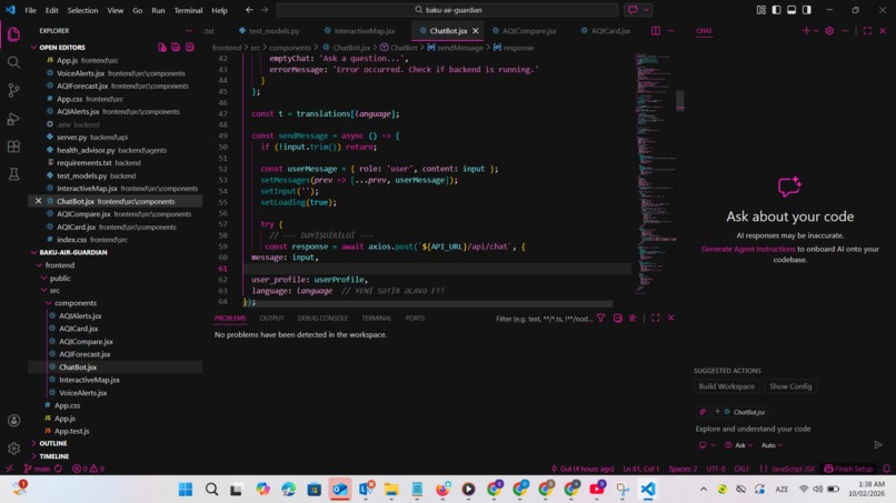 Baku Air Guardian - Gemini Vision AQI Analyzer – screenshot 3