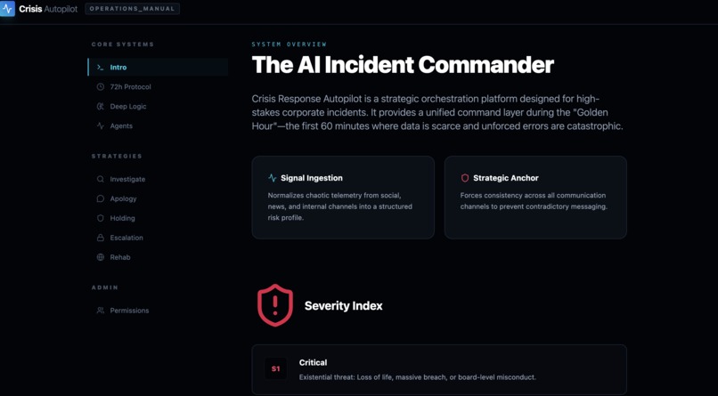 Crises Autopilot – screenshot 1