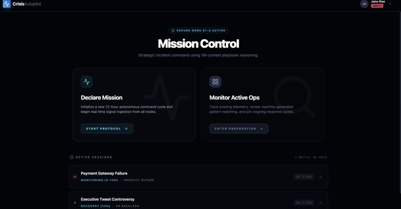 Crises Autopilot – screenshot 2