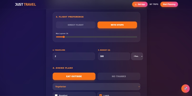 Just Travel – screenshot 1