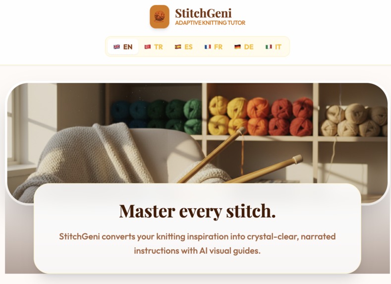 StitchGeni – screenshot 1