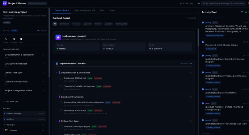 Agent-weaver – screenshot 2