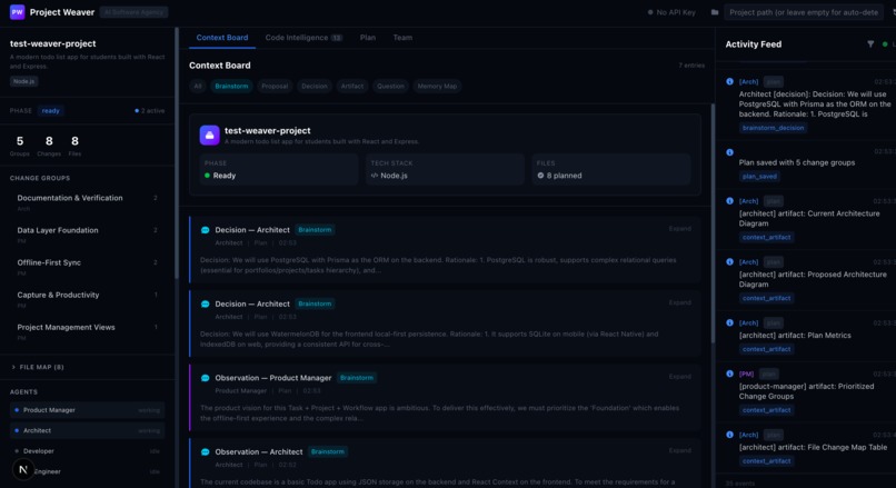 Agent-weaver – screenshot 3