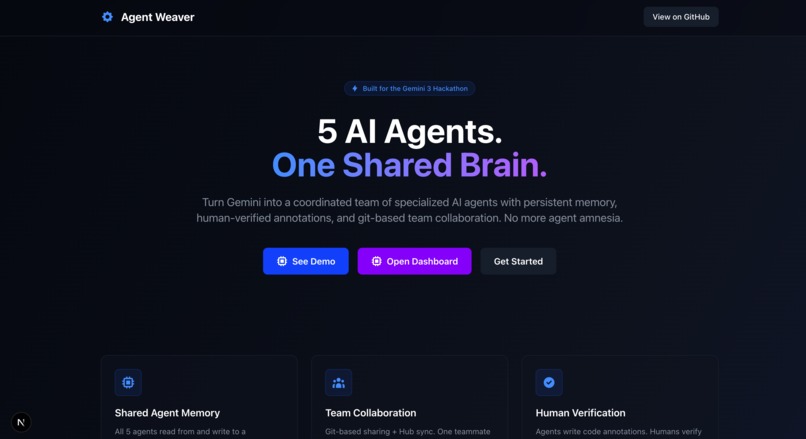 Agent-weaver – screenshot 1