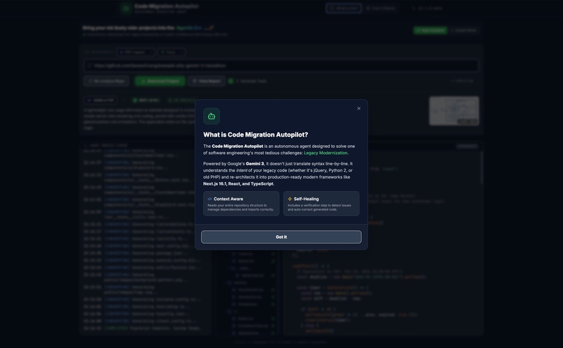 Code Migration Autopilot – screenshot 3