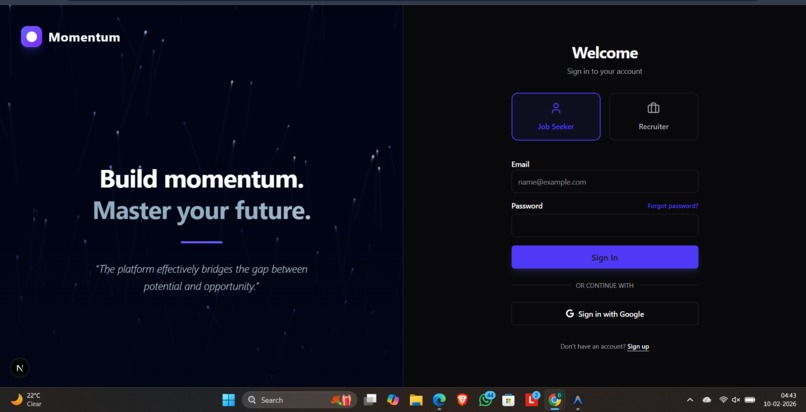 Momentum – screenshot 2