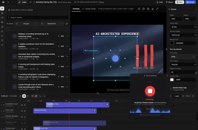 Gemini Studio: The Agentic Video Engine – screenshot 4