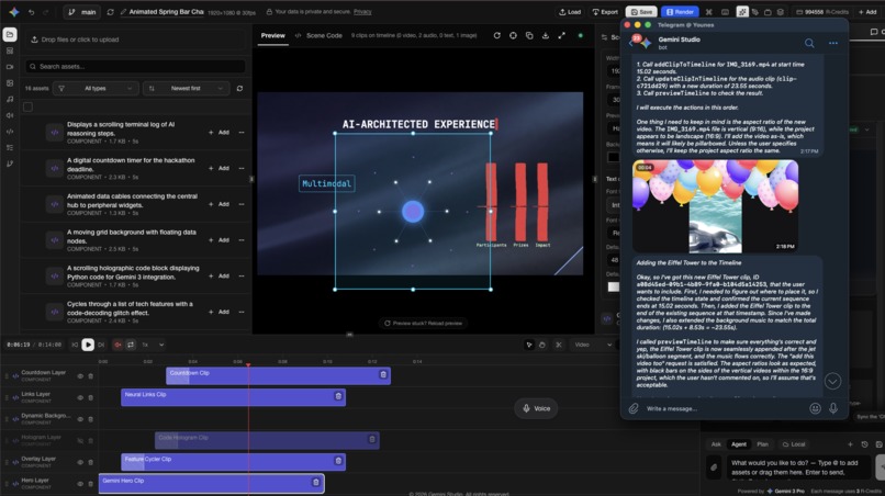 Gemini Studio: The Agentic Video Engine – screenshot 5