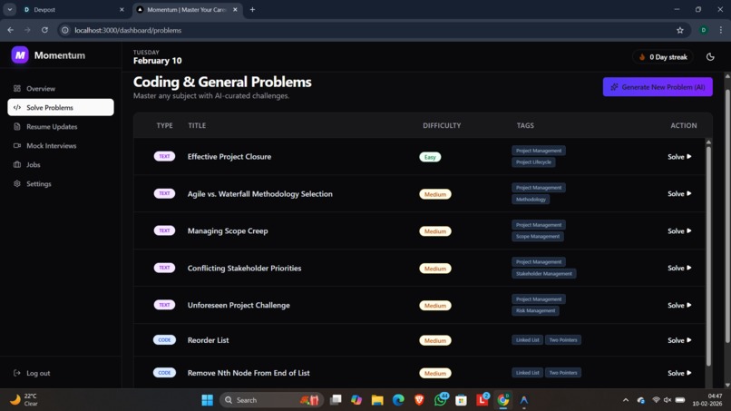 Momentum – screenshot 5