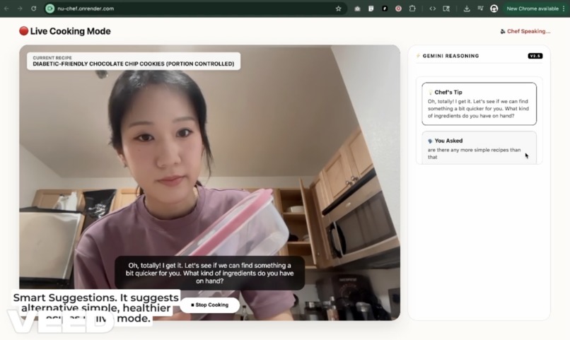 NuChef: AI-Powered Adaptive Nutrition & Recipe Assistant – screenshot 4