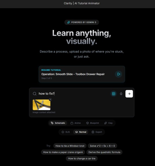 Clarity: The AI Visual Learning Interface – screenshot 2