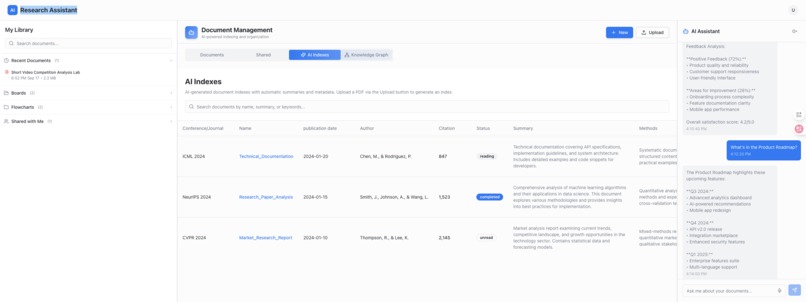 Research Assistant – screenshot 2