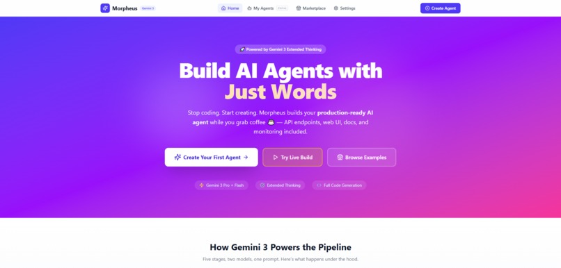 Morpheus – screenshot 1