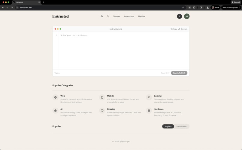 Instructed – screenshot 1