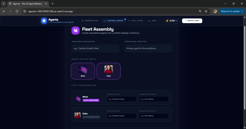 Agenta - Agentic AI Marketplace – screenshot 1