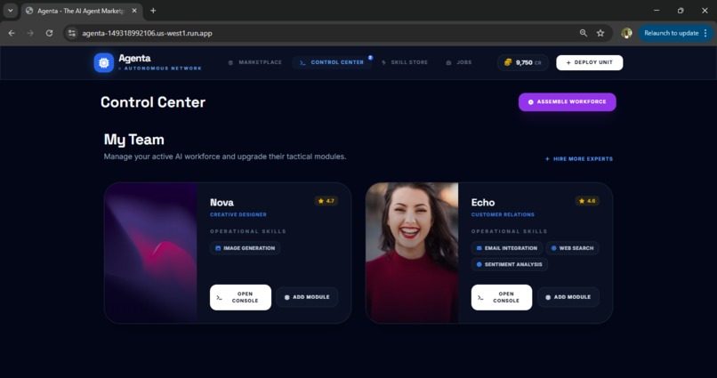 Agenta - Agentic AI Marketplace – screenshot 4