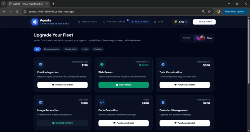 Agenta - Agentic AI Marketplace – screenshot 5