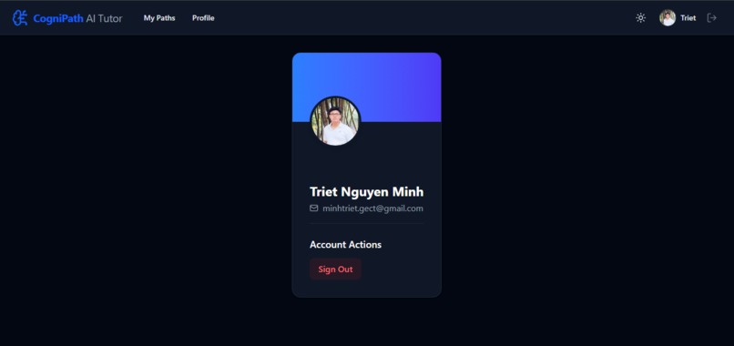 CogniPath: The Adaptive AI Tutor – screenshot 2