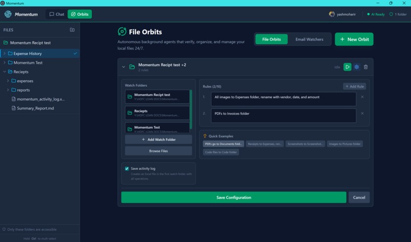 Momentum – screenshot 3