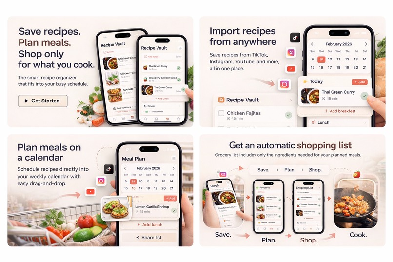  MealMap: Recipe organizer – screenshot 1