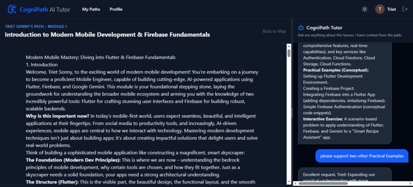 CogniPath: The Adaptive AI Tutor – screenshot 5