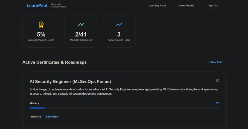 LearnPilot – screenshot 3