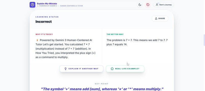 Explain My Mistake – screenshot 4