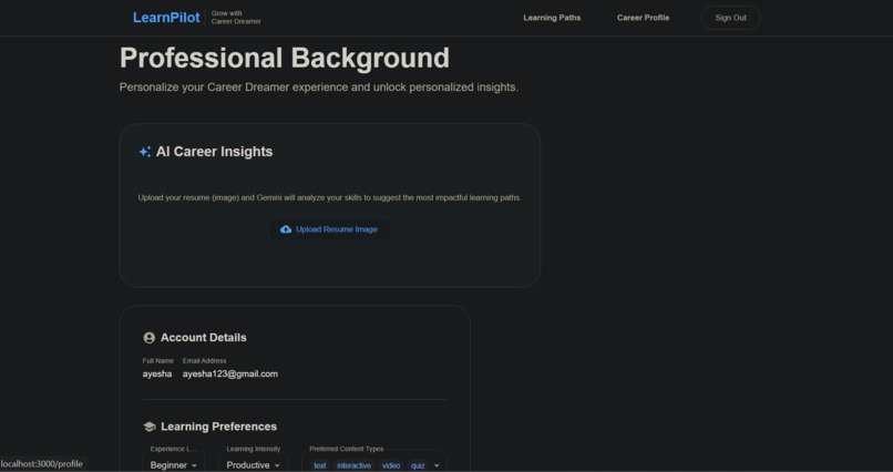 LearnPilot – screenshot 5
