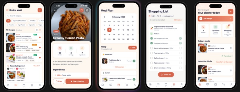  MealMap: Recipe organizer – screenshot 2