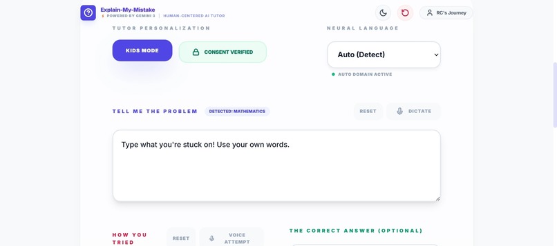Explain My Mistake – screenshot 5