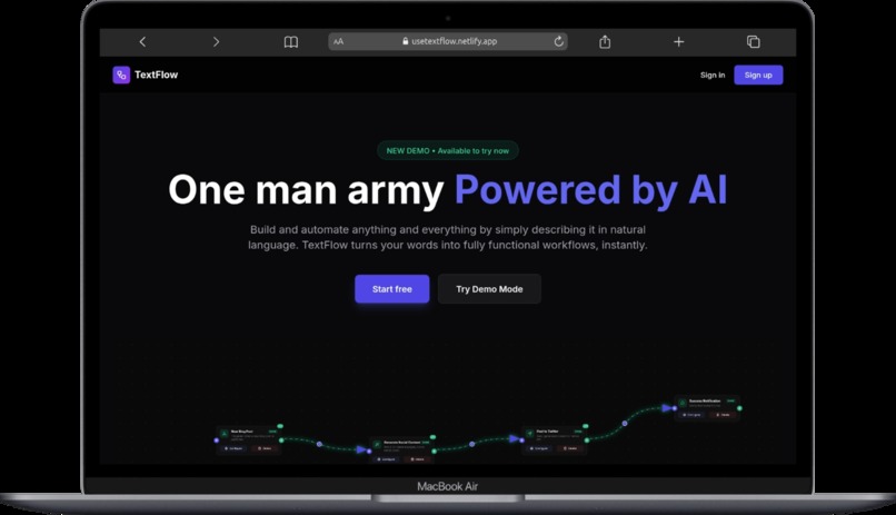 textflow – screenshot 2