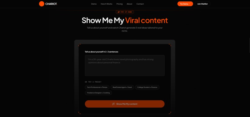 Chariot Agentic – screenshot 2