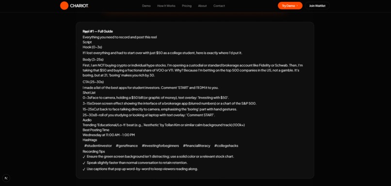 Chariot Agentic – screenshot 5