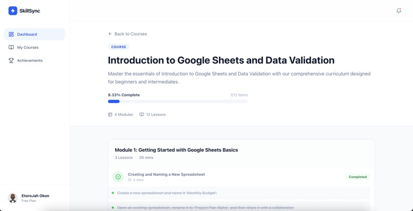 SkillSync – screenshot 4