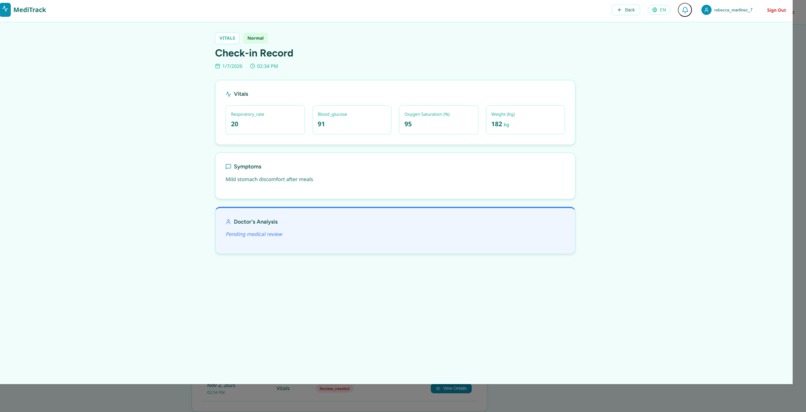 MediTrack – screenshot 4