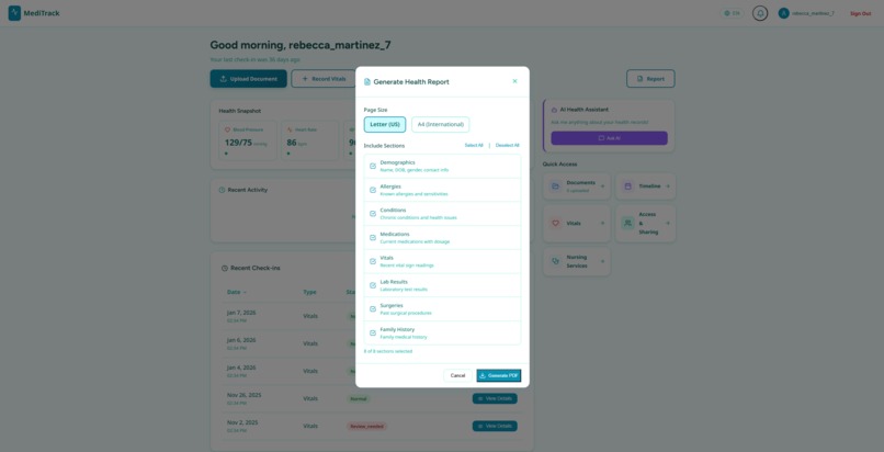 MediTrack – screenshot 8