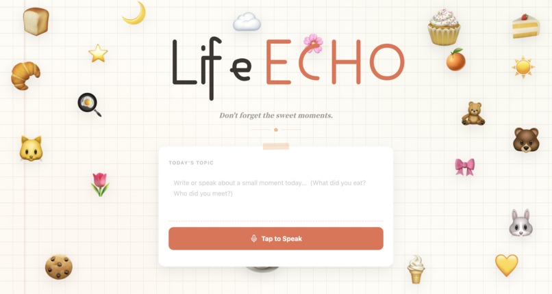 Lifecho – screenshot 1