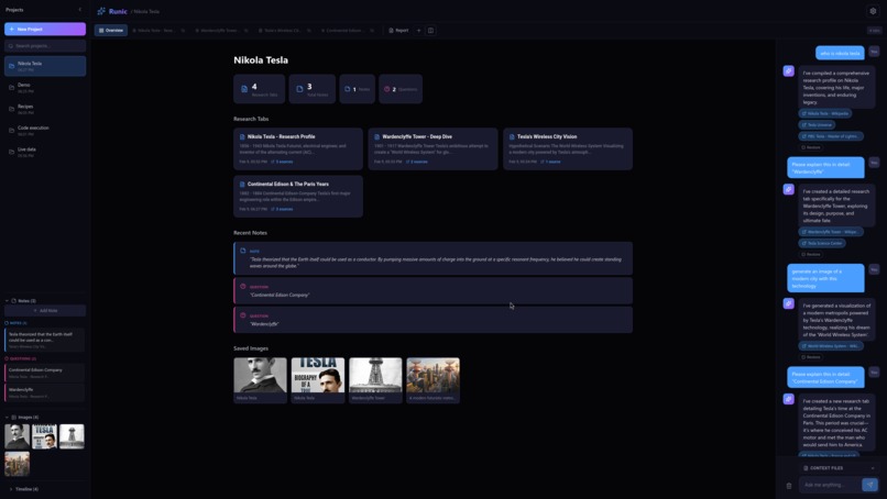 Runic: Interactive AI Research tool – screenshot 9
