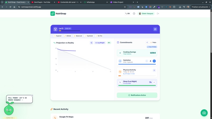 NutriSnap – screenshot 1