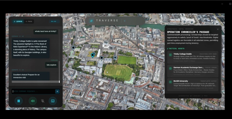 Traverse – screenshot 1