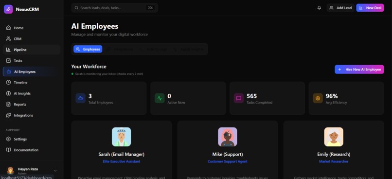 AI CRM – screenshot 3